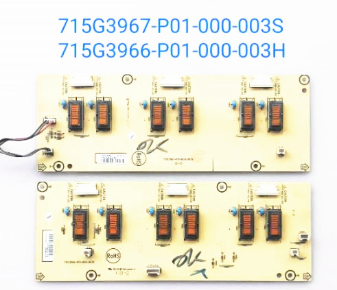 Philips 42PFL1300/T3 Hochspannungsplatine 715G3966-P01-001-003H 715G3967-P01-000-003S