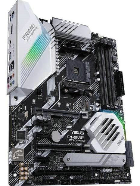 Asus Prime X570-Pro Ryzen 3 AM4 with PCIe Gen4, Dual M.2, HDMI, SATA 6Gb/s USB 3.2 Gen 2 ATX Desktop-Motherboards