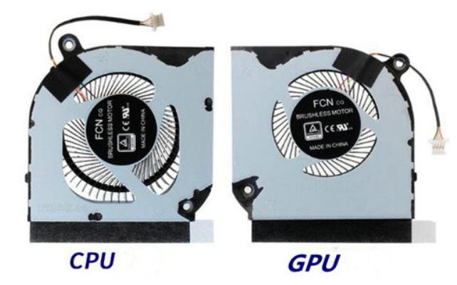 CPU+GPU-Lüfter für FCN DFS531005PL0T FML9 DFS5K223052836 FMAQ