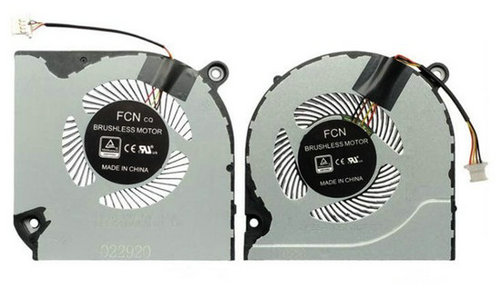 CPU+GPU-Lüfter für Acer Nitro 5 AN515-54-50TP AN515-54-50B2