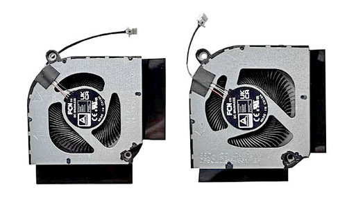 CPU+GPU-Lüfter 12V für Acer Nitro 5 AN515-58-51R3