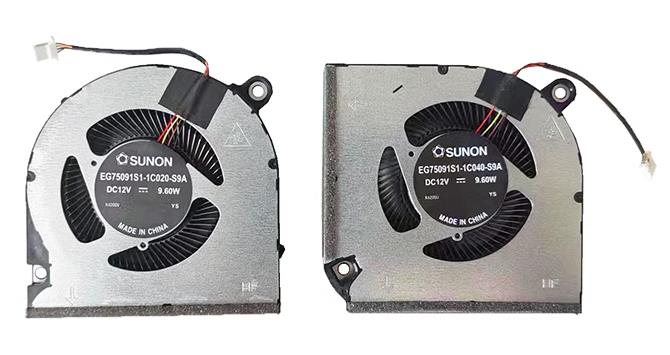 CPU+GPU-Lüfter für Acer EG75091S1-1C040-S9A EG75091S1-1C020-S9A