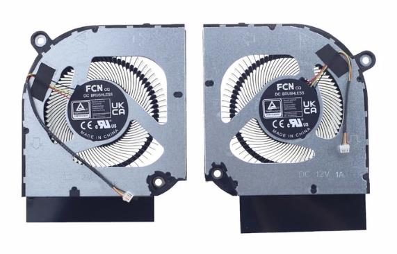 CPU+GPU-Lüfter für Acer Predator Helios 16 Ph16-72 N23C12 NS8CC28-23J01 NS8CC28-23J02