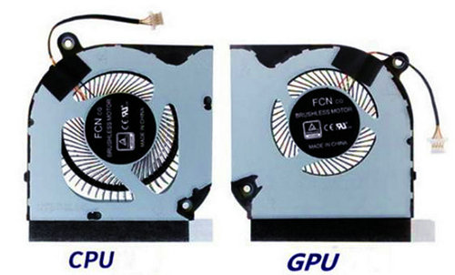 GPU+CPU-Lüfter für Acer Predator Helios 300 PH317-53-75C1