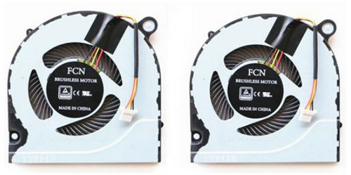 CPU+GPU-Lüfter für Acer DC28000K4D0