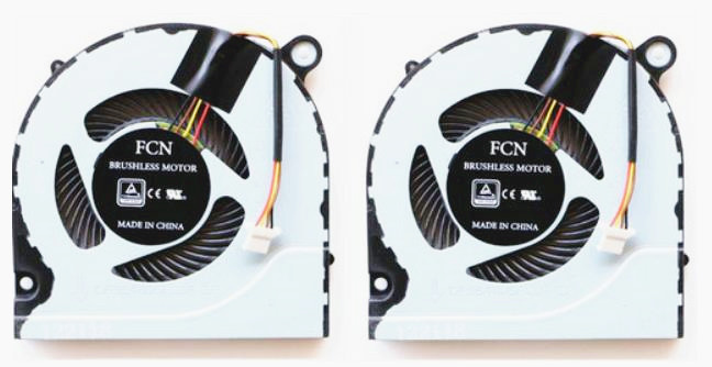 CPU+GPU-Lüfter für Acer Predator Helios 300 Ph315 Ph317-52 DFS541105FC0T FJN1