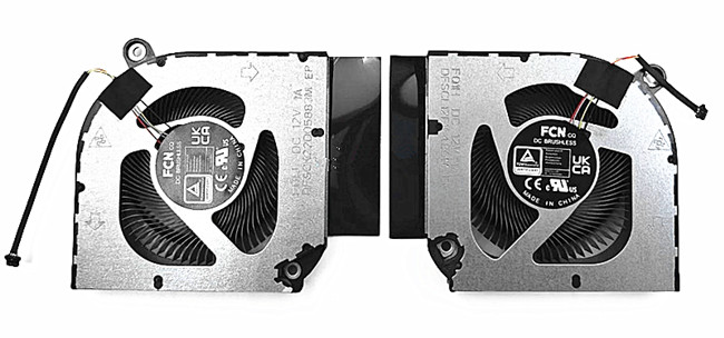 CPU+GPU-Lüfter 12V für Acer Predator Helios Neo 16 PHN16-71 N22Q22