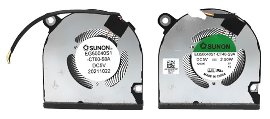 CPU+GPU-Lüfter für Acer Swift Edge 16 Sfe16-43 N23C6