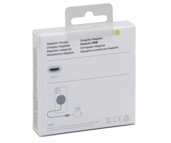Kompatibel mit Apple MagSafe Ladegerät Wireless Charger 15W Weiß