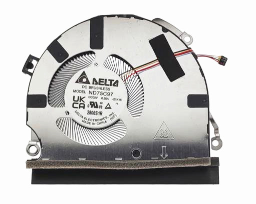 CPU-Lüfter für Asus ExpertBook PX555C PX555CE ND75C97-21K16
