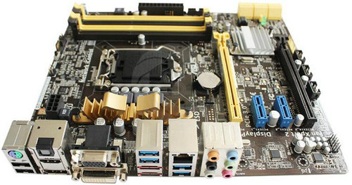 Asus B85M-F B85 LGA1150 DDR3 Desktop-Motherboard - zum Schließen ins Bild klicken