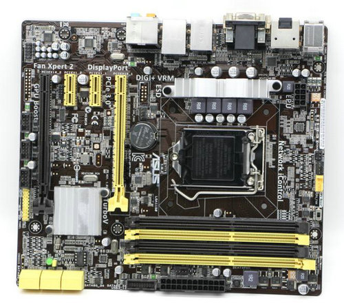 Asus H87M-PRO/G10AC/DP_MB H87 LGA1150 DDR3 Desktop-Motherboard - zum Schließen ins Bild klicken