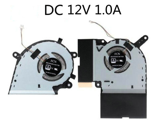GPU+CPU-Lüfter 12V für Asus Rog Strix GL731GW