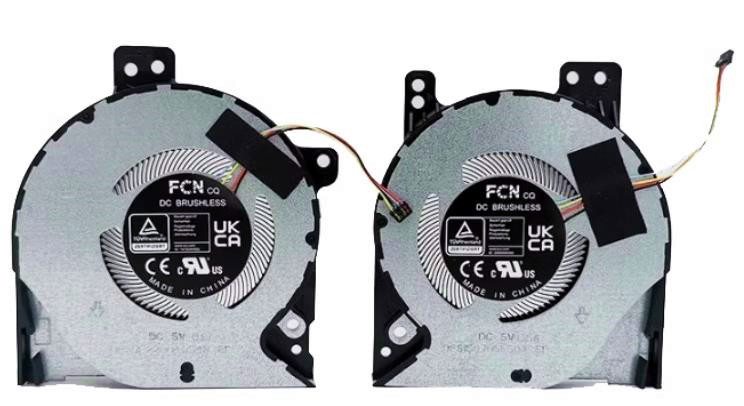 CPU+GPU-Lüfter für Asus FPRY DFS5F22B04954N 13NR07Y0T01011 FPRX DFS150705L50T 13NR07Y0T02011