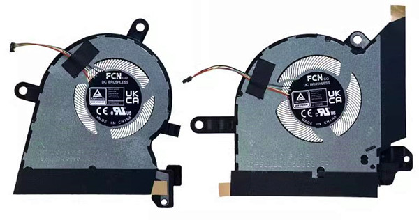 CPU+GPU-Lüfter für Asus DFS5L22H05B857 FQ6T DFS5L22H05B858 FQ6U 13NR0EN0T05011 13NR0EN0T04011