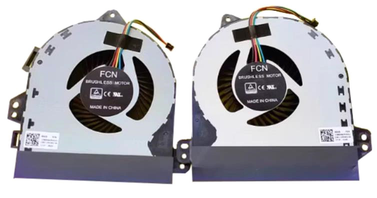 CPU+GPU-Lüfter 12V für Asus Rog G701 G701VIK