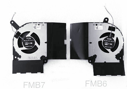 CPU+GPU-Lüfter 12V für Asus DFSCK22105182G FMB6 DFSCK22105181G FMB7