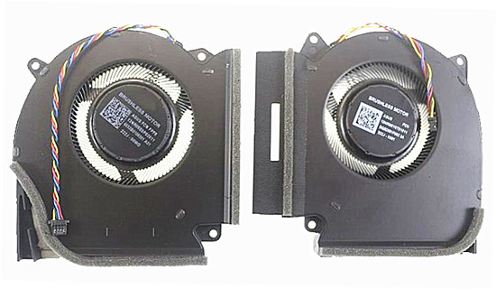 CPU+GPU-Lüfter 12V für Asus Rog Strix Scar 17 G733zw