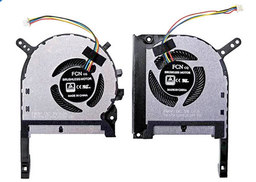 CPU+GPU-Lüfter 5V für Asus TUF FX505 FX505DU FX505DV FX505DY