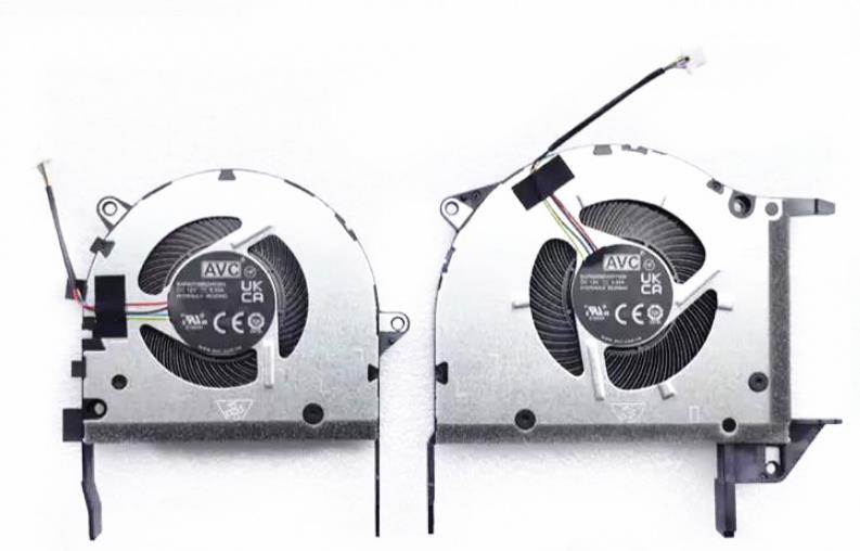 CPU+GPU-Lüfter für Asus Vivobook Pro 15 Oled N6506cu BAPA0708R2HY001 BAPA0908R2HY008