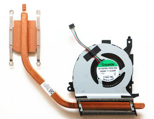integrierter Grafiklüfter + Kühlkörper für Asus X556 X556U