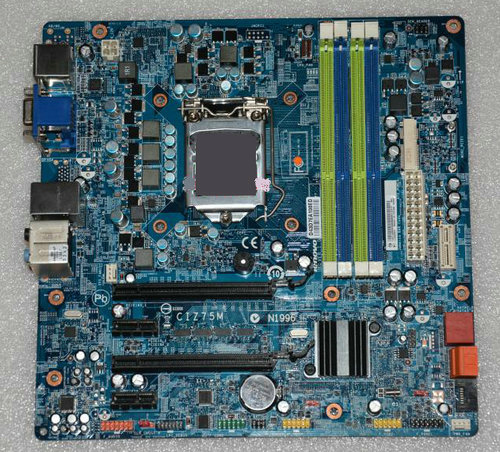 Lenovo IdeaCentre K430 Erazer T430 Z75 CIZ75M Desktop-Motherboard - zum Schließen ins Bild klicken