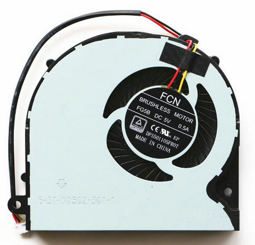 CPU-Lüfter für Clevo P641RE P640RE Sager NP8640 FG5B DrFS501105FR0T