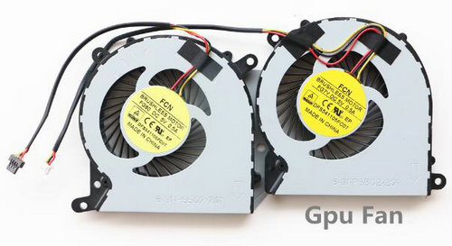 GPU-Lüfter für Clevo P650SE P650SA P651SE P651SG