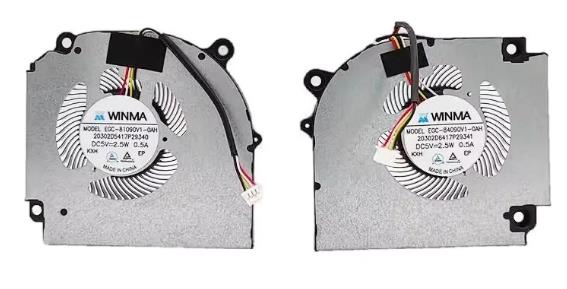 CPU+GPU-Lüfter 5V für Clevo Pd70s EGC-84090V1-0AH EGC-81090V1-0AH CPU+GPU-Lüfter 5V für Clevo Pd70s EGC-84090V1-0AH EGC-81090V1-0AH