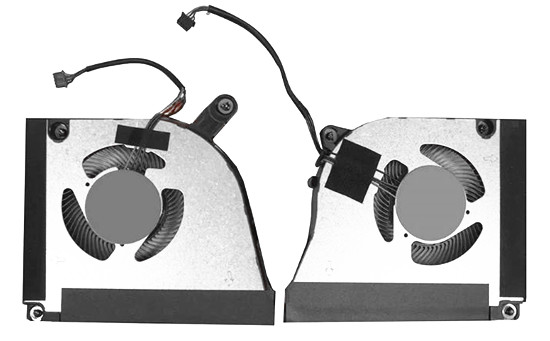 CPU+GPU-Lüfter 12V für Clevo Pe60 Pe60r Pe60rnc EFC-90091S2-0BH EFC-92091S2-0BH