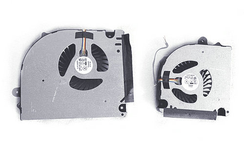 CPU+GPU-Lüfter 4-polig für Clevo 6-31-X17SN-104 31-X17SN-103