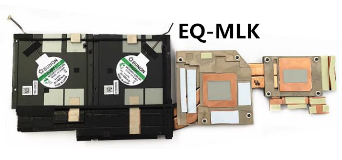 Lüfter+Kühlkörper EQ-MLK für Dell Precision 7780 M7780 0204PH AT4050003ZCL