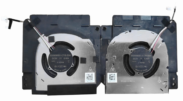 CPU+GPU-Lüfter für Dell EG50060S1-C720-S9A EG50060S1-C710-S9A 00GCX4 0VRVJJ DC2800145SL DC2800140SL