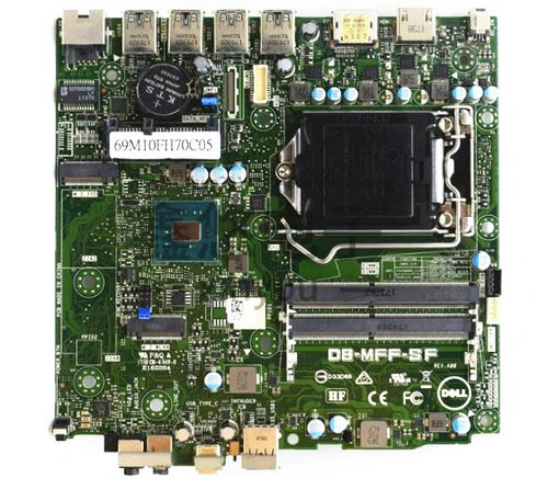 Dell OptiPlex 7050 MFF Desktop-Motherboard D24M8 0D24M8 D8-MFF-SF - zum Schließen ins Bild klicken
