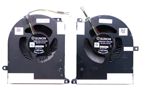 CPU+GPU-Lüfter AMD für Dell Alienware Area 51m R2 RQ2 0TW5Y8 0TPV77