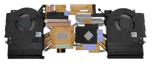 Lüfter+Kühlkörper 12V AMD für Dell Alienware M15 R3 052R34 AT2VR002FAL