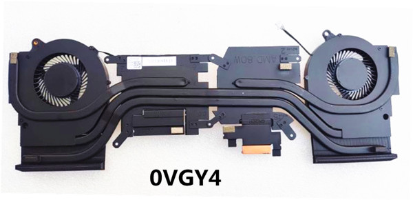 lüfter+Kühlkörper 80W für Dell Alienware m15 Ryzen R5 0VGY4 AT3AS001ZCL