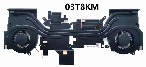 lüfter+Kühlkörper 80W für Dell Alienware m15 Ryzen R6 03T8KM AT36U002ZA0