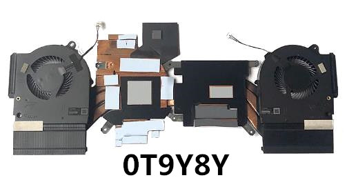 lüfter+Kühlkörper 115W für Dell Alienware m15 Ryzen R6 0T9Y8Y AT36U001ZAL