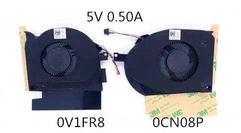 CPU+GPU-Lüfter 2019 5V für Dell Alienware M17 R1 0CN08P 0V1FR8