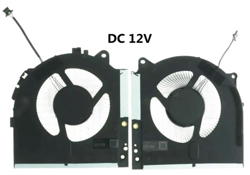 CPU+GPU-Lüfter 2022 12V für Dell Alienware M17 R5