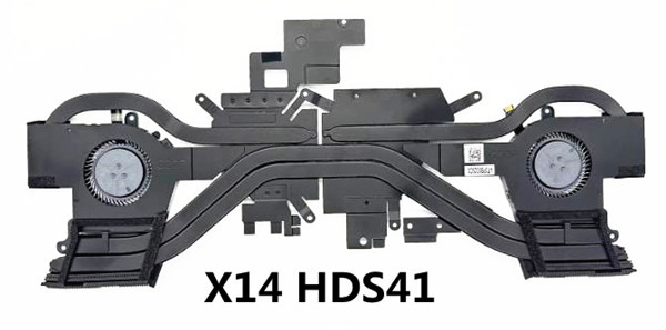 Lüfter+Kühlkörper für Dell Alienware X14 HDS41 0TJGG6 AT3PB002SC0