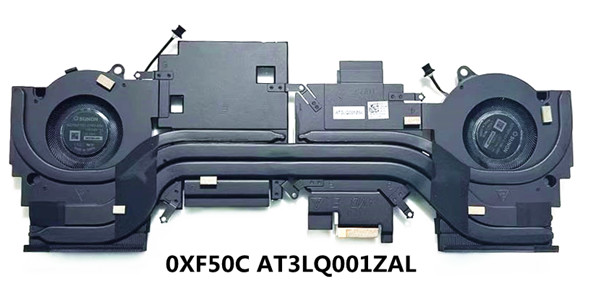 Lüfter+Kühlkörper AMD für Dell G15 5520 0XF50C AT3LQ001ZAL
