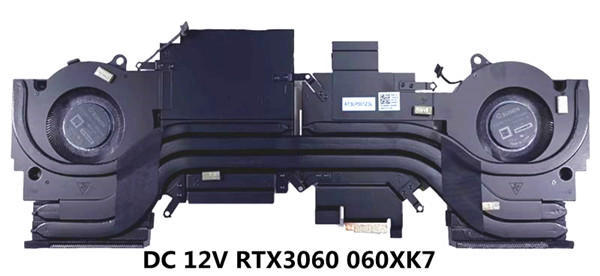Lüfter+Kühlkörper RTX3060 für Dell G15 5520 060XK7 AT3LP001ZSL