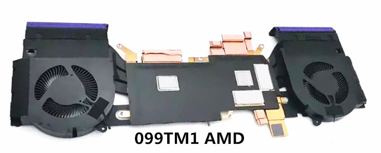 lüfter+Kühlkörper AMD 12V für Dell G16 7630 099TM1 AT401001ZA0