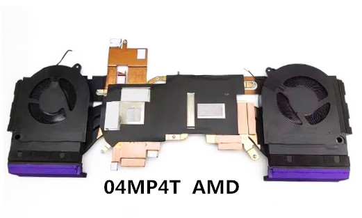 Lüfter+Kühlkörper AMD 12V für Dell G16 7630 7635 04MP4T AT400002ZA0