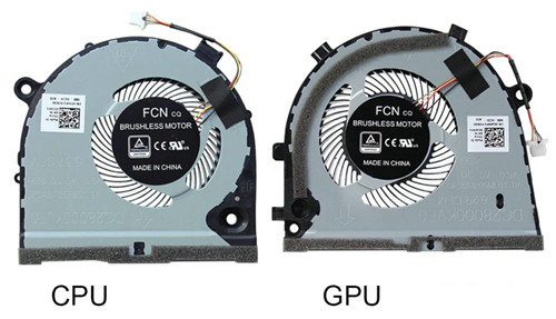 CPU+GPU-Lüfter GTX1050 für Dell G3 15 3579-9440 0TJHF2 0GWMFV