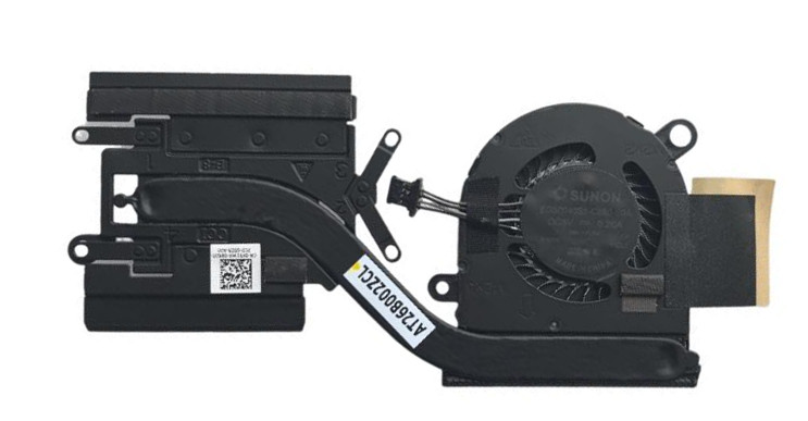 CPU-lüfter+Kühlkörper für Dell Latitude 5289 0P51WH AT26B002ZCL