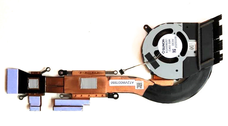 Lüfter+Kühlkörper für Dell Latitude 5411 0N7C76 0DHJW AT2VW007SS0