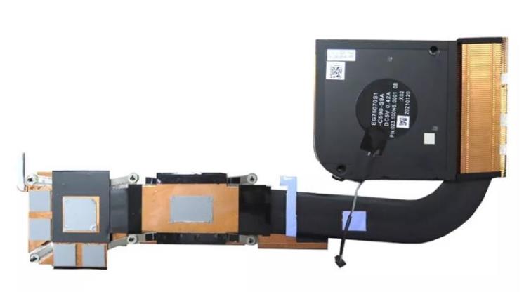 Lüfter+Kühlkörper für Dell Latitude 5521 VK8HK 0VK8HK